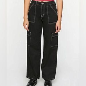 Forever 21 Carpenter Utility Pants S